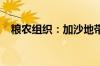 粮农组织：加沙地带面临大规模饥荒威胁
