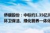 侨银股份：中标约1.35亿元肇庆新区2024—2027年度城市环卫保洁、绿化管养一体化项目