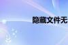 隐藏文件无法显示怎么办