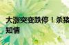 大涨突变跌停！杀猪盘“重现？百邦科技：不知情