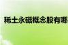 稀土永磁概念股有哪些稀土永磁概念股名单