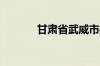 甘肃省武威市接入全国高铁网