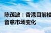 陈茂波：香港目前楼价总体平衡及稳健会密切留意市场变化