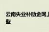云南失业补助金网上怎么申请 申请流程有哪些