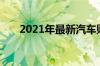 2021年最新汽车购置税优惠政策时间