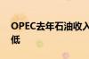 OPEC去年石油收入骤降18% 受制于油价走低