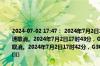 2024-07-02 17:47： 2024年7月2日17时44分，G3京台高速徐州段贾汪至罗岗枢纽限速取消。2024年7月2日17时43分，G2513淮徐高速徐州段林东枢纽至大黄山枢纽限速取消。2024年7月2日17时42分，G30连霍高速徐州段林东枢纽至罗岗枢纽限速取消。 ​​​