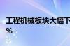 工程机械板块大幅下挫 山推股份等多股跌超5%