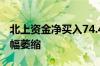 北上资金净买入74.45亿元日均成交较上周小幅萎缩
