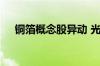 铜箔概念股异动 光华科技直线拉升涨停