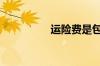 运险费是包邮的意思吗?