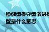 稳健型保守型激进型区别 保守型激进型稳健型是什么意思