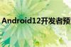 Android12开发者预览版为您带来Pixel乐趣