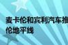 麦卡伦和宾利汽车推出首款产品合作原型麦卡伦地平线