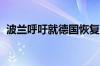 波兰呼吁就德国恢复边境管制问题进行磋商