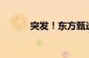 突发！东方甄选遭江小白起诉！
