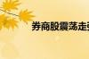 券商股震荡走强 天风证券涨停