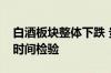 白酒板块整体下跌 贵州茅台“三大转型”待时间检验